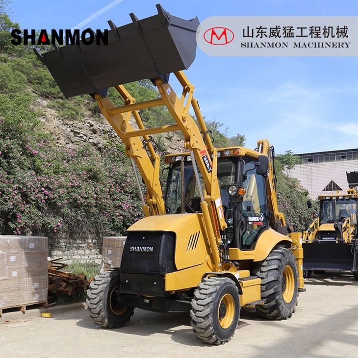 中国 388T バックホーローダーメーカー、工場 - 低価格 - SHANMON